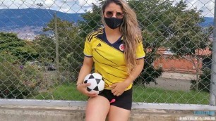 I was dared to play football with my lovense lush on, watch how I squirt on my pants! Porn Videos