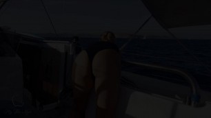Hot Sex with Big Tits Blonde while Sail Boat on Ibiza Porn Videos