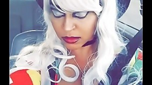 Storm fucks Black Panther (2016) s. takeover IG @gaiagraphy