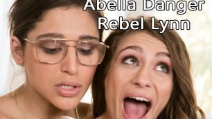 Fake lesbian actress tricking Abella Danger