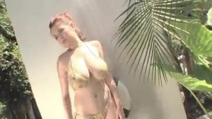 Tessa Fowler-Gold Bikini