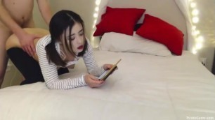 WMAF| she doesn't Mind being Plowed while Playing Nintendo