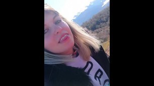 HIGH RISK Blowjob and Sex in Incredible Hill Viewpoint and Cable Car Part 1