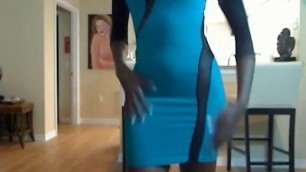 Ebony Goddess Sexy Tight Club Dress