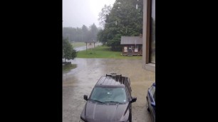 Raining here in Vermont