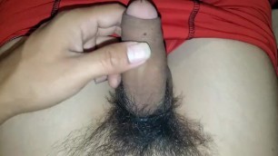 Straight guy 18 in bed with boner Porn Videos